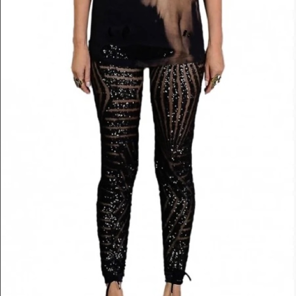 Sequins leggings